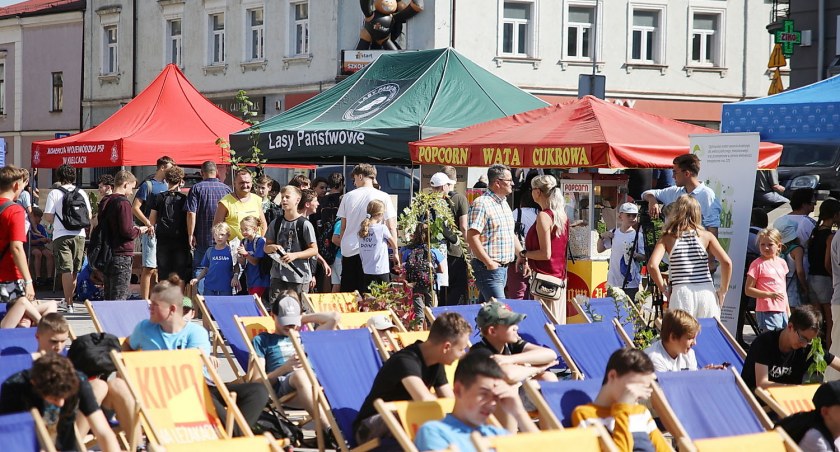 Zdjęcie: Głównym punktem Eko Kina była emisja filmów poświęconych ochronie powietrza i ekologii