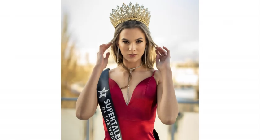 Zdjęcie: Weronika Nowak Miss Supertalent of the World 2022 (fot.Mariusz Łężniak)