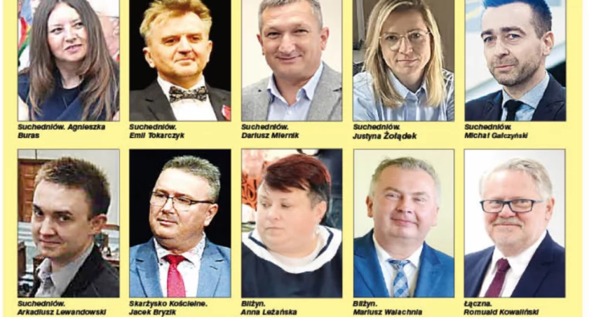 Kandydaci na wójtów i burmistrza w powiecie skarzyskim