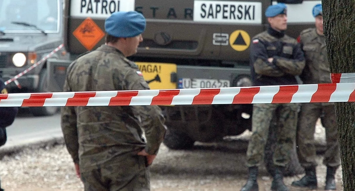 Kronika policyjna , Niebezpieczne znaleziska powiecie skarżyskim Niewybuchy wojny światowej - zdjęcie, fotografia