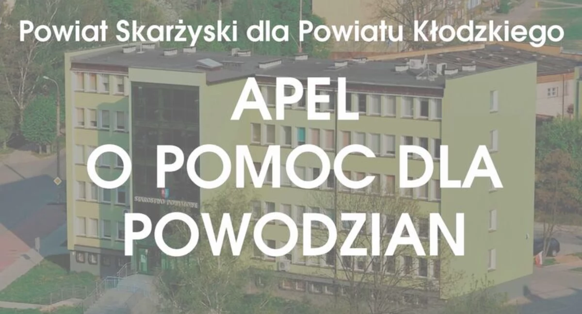 Informator Samorządowy Powiatu Skarżyskiego, Powiat Skarżyski Powiatu Kłodzkiego mieszkańców pomoc powodzian - zdjęcie, fotografia