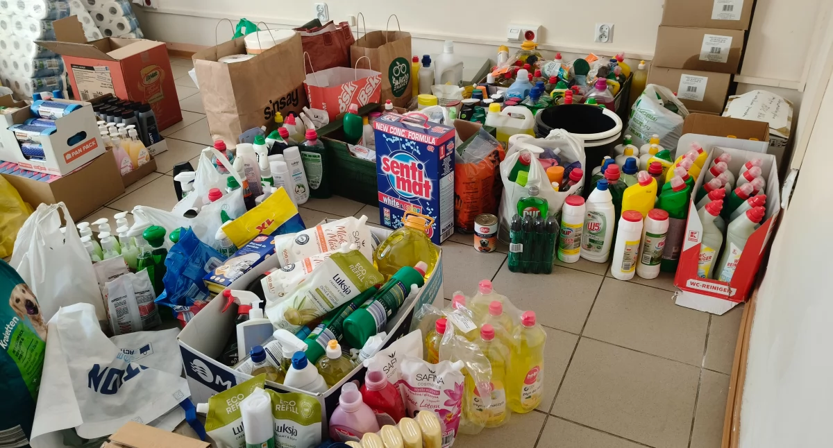 Magazyn mieści się w siedzibie Centrum Integracji Społecznej przy ul. Prusa 3a. Fot. Zbyszek Biber