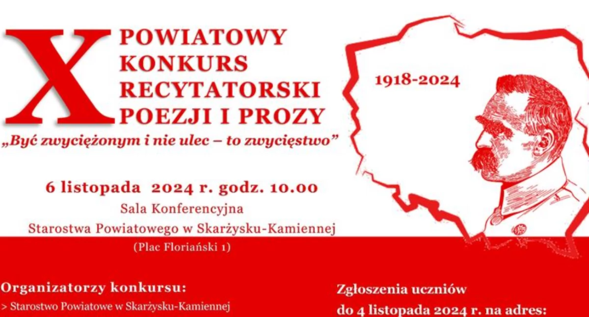 Informator Samorządowy Powiatu Skarżyskiego, Powiatowy Konkurs Recytatorski Poezji Prozy - zdjęcie, fotografia