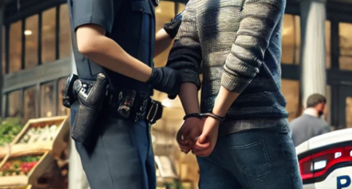Kronika policyjna , sklepowych półek zabrał towar Skarżyscy policjanci zatrzymali sprawcę kradzieży - zdjęcie, fotografia