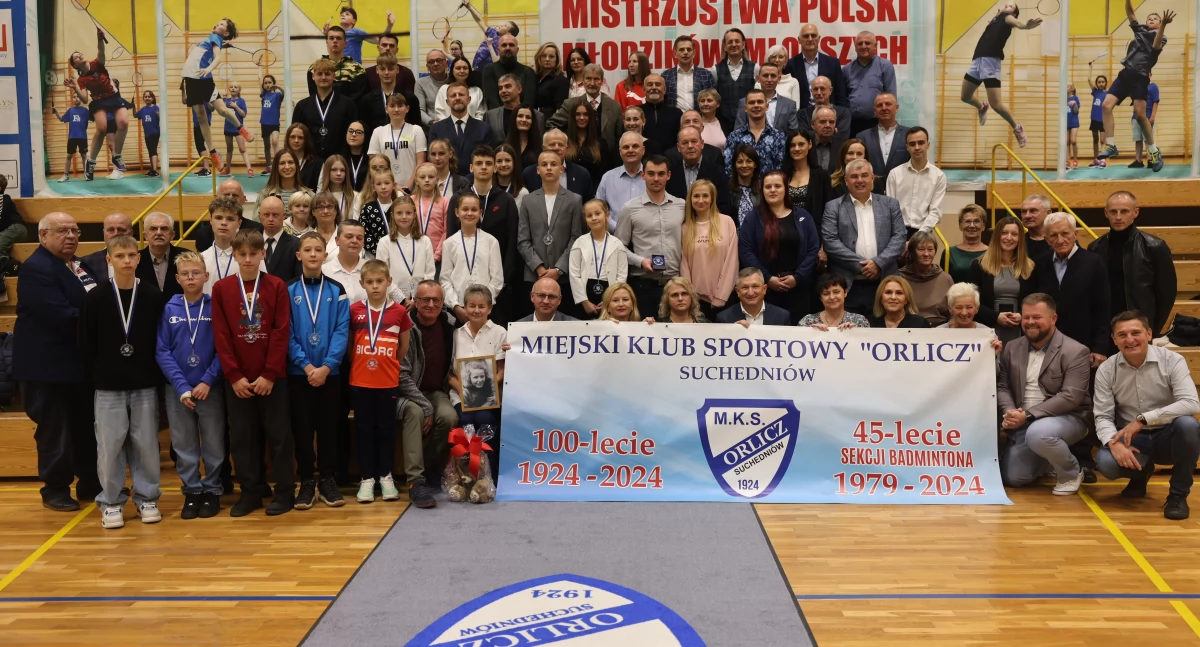 Badmintonowa rodzina Orlicza Suchedniów