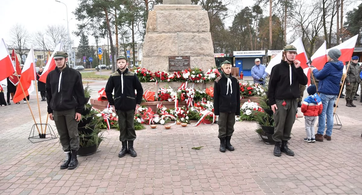 Uroczystości , Uroczystości Rocznicy Odzyskania Niepodległości Skarżysku Kamiennej - zdjęcie, fotografia