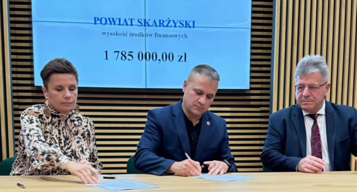 Informator Samorządowy Powiatu Skarżyskiego, Kolejne miliony pozyskane Powiat Skarżyski otrzymał pieniądze asystentów osobistych osób niepełnosprawnościami - zdjęcie, fotografia