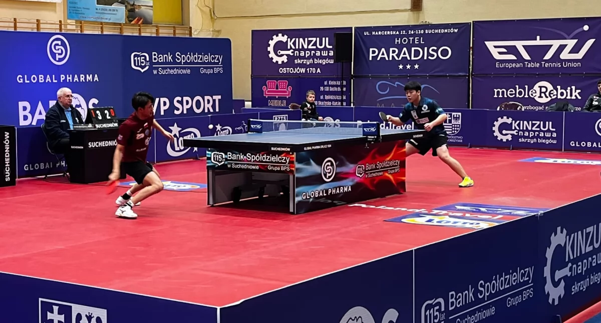 tenis, Historyczne zwycięstwo Global Pharma Orlicz Suchedniów Lidze Mistrzów! - zdjęcie, fotografia