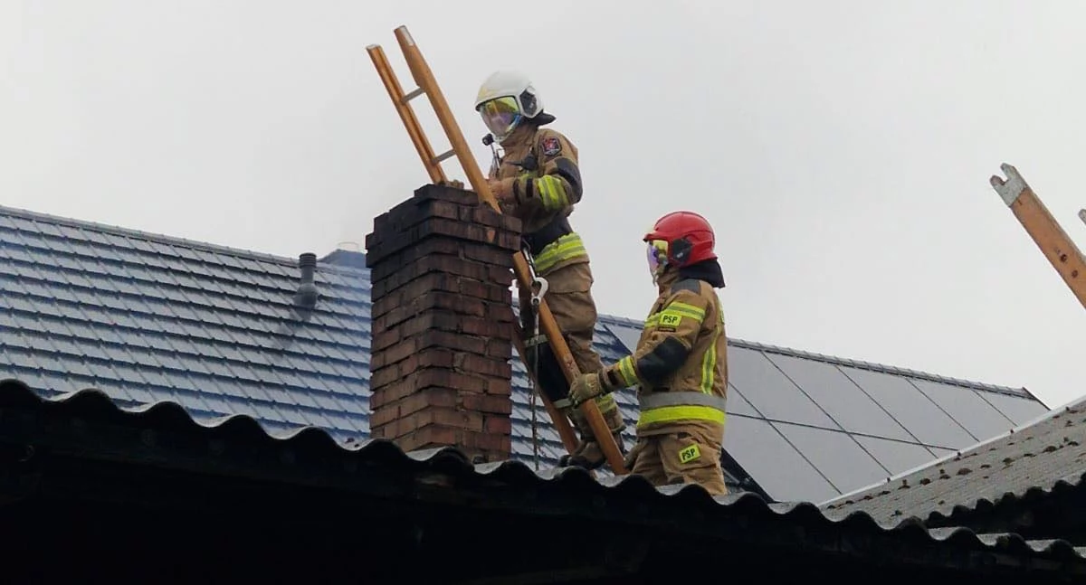 Straż Pożarna, Pożary sadzy wypalanie terenie powiatu skarżyskiego Pracowity tydzień strażaków regionie - zdjęcie, fotografia