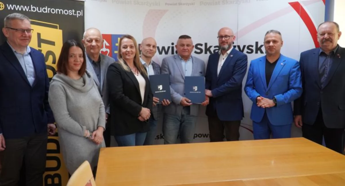 Informator Samorządowy Powiatu Skarżyskiego, Powiat miasto wspólnie przebudują Tysiąclecia odcinku Słowackiego Piłsudskiego Skarżysku Kamiennej - zdjęcie, fotografia