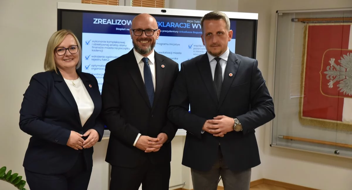 Samorządowcy , zmian Skarżysku Kamiennej Prezydent Bogucki podsumowuje pierwsze miesięcy kadencji - zdjęcie, fotografia
