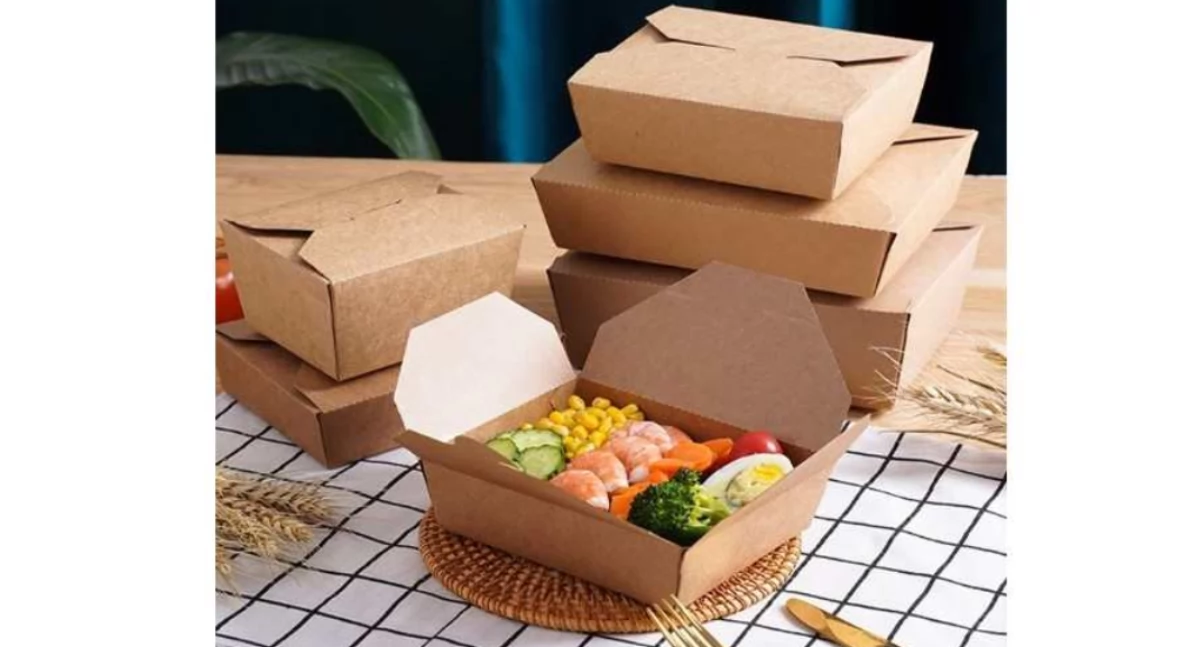 Materiały promocyjne, Opakowania gastronomii tylko funkcja wizerunek - zdjęcie, fotografia