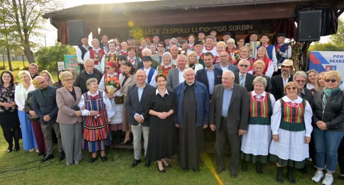 Informator Samorządowy Powiatu Skarżyskiego, Tradycji Sorbinie powiecie skarżyskim Jubileusz Zespołów Sobótka Sorbin - zdjęcie, fotografia