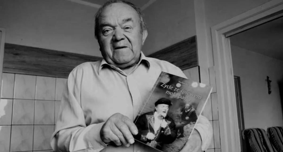 Pożegnania, Zmarł Wacław Pejas wybitny śpiewak ludowy solista gminy Bliżyn - zdjęcie, fotografia