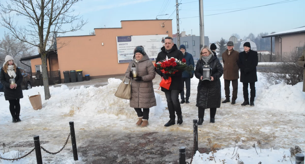 Uroczystości , rocznicę wybuchu Powstania Styczniowego - zdjęcie, fotografia