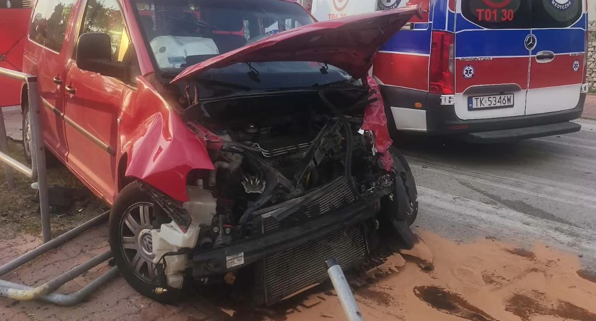 Wypadek w Kierzu Niedźwiedzim