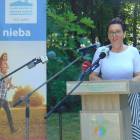 Wójt Marzena Bernat witała uczestników konferencji w gm. Brody
