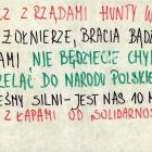 Plakaty wykonane przez R. Tomtasa przechowywane przez IPN Kielce