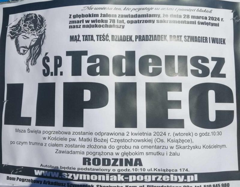 Tadeusz  Lipiec