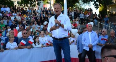 Donald Tusk spotkał się z mieszkańcami Skarżyska i regionu świętokrzyskiego 