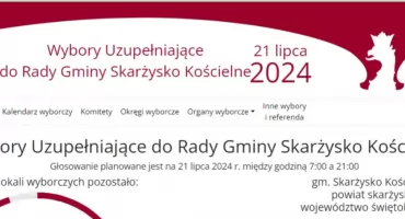 Wybory radnego w Skarżysku Kościelnym