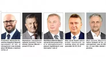 Zarobki, domy, działki, samochody i kredyty. Tak wyglądaja majątki włodarzy z powiatu skarżyskiego