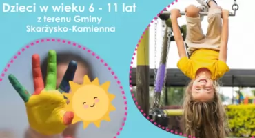 Bezpłatne półkolonie dla dzieci w Skarżysku-Kamiennej! Ruszają zapisy na sierpniowe turnusy