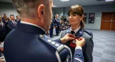 Bohaterka w mundurze - Izabela Niziołek uhonorowana za ratowanie życia