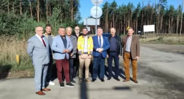 Powiat Skarżyski przekazał plac budowy pod rozbudowę drogi powiatowej Majków-Michałów – Etap II