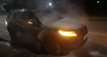 Uratował w Skarżysku samochód przed spaleniem