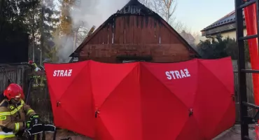 Tragiczny pożar w Skarżysko-Kamienna. Trzy osoby nie żyją