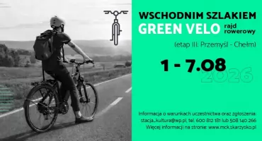 Rowerem przez wschodnią Polskę. Rusza nabór na rajd Green Velo