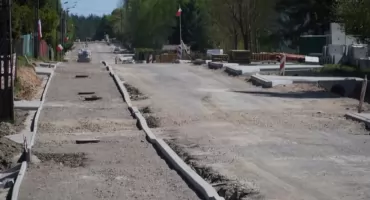 Znaczący postęp prac na drodze powiatowej Majków–Michałów. II etap inwestycji coraz bliżej finału