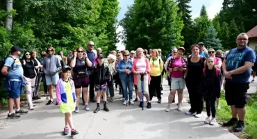 Leśny finisz z klimatem PRL-u, czyli wielki finał V Marszobiegu Powiatowego!