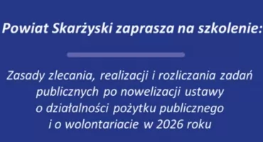 Szkolenie dla przedstawicieli JST i organizacji pozarządowych – nowe zasady zlecania zadań publicznych