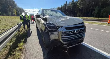Tragiczny wypadek na S7. Nie żyje potrącona osoba